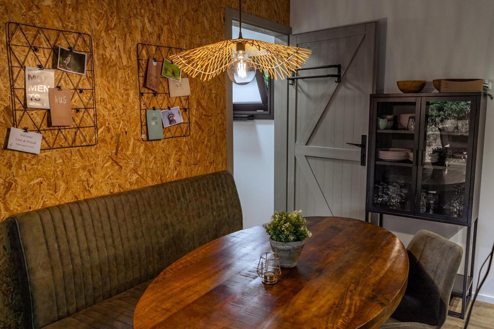 Wellness In The Woods - 4P Tinyhouse Met Prive Sauna & Hottub Diessen Exterior foto